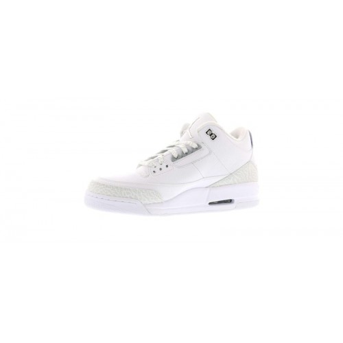 Кроссы Jordan 3 Retro Silver Anniversary - мужская сетка размеров