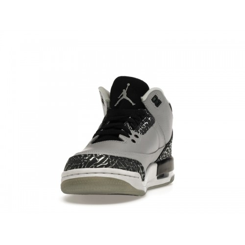Кроссы Jordan 3 Retro Wolf Grey (GS) - подростковая сетка размеров