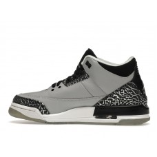 Подростковые Jordan 3 Retro Wolf Grey (GS)