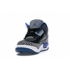 Подростковые Jordan 3 Retro Sport Blue (GS)