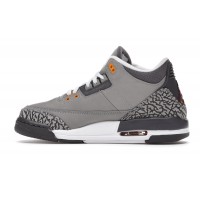 Подростковые Jordan 3 Retro Cool Grey (2021) (GS)