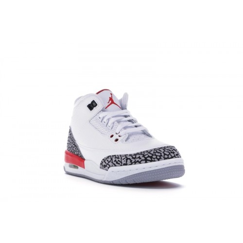 Кроссы Jordan 3 Retro Hall of Fame (GS) - подростковая сетка размеров