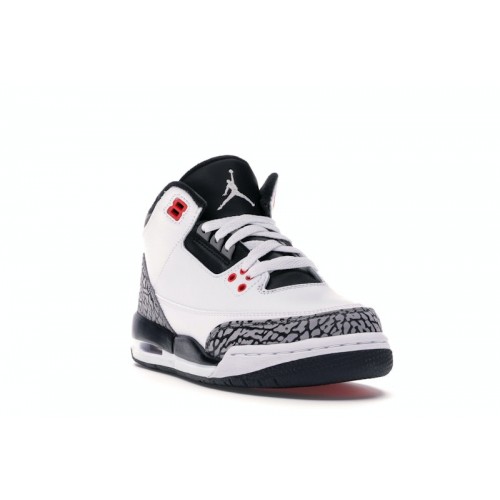 Кроссы Jordan 3 Retro Infrared 23 (GS) - подростковая сетка размеров