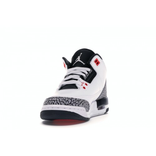 Кроссы Jordan 3 Retro Infrared 23 (GS) - подростковая сетка размеров