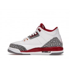 Подростковые Jordan 3 Retro Cardinal (GS)