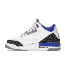Подростковые Jordan 3 Retro Racer Blue (GS)