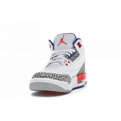 Кроссы Jordan 3 Retro Knicks (GS) - подростковая сетка размеров