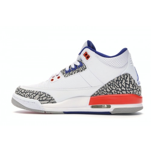 Кроссы Jordan 3 Retro Knicks (GS) - подростковая сетка размеров
