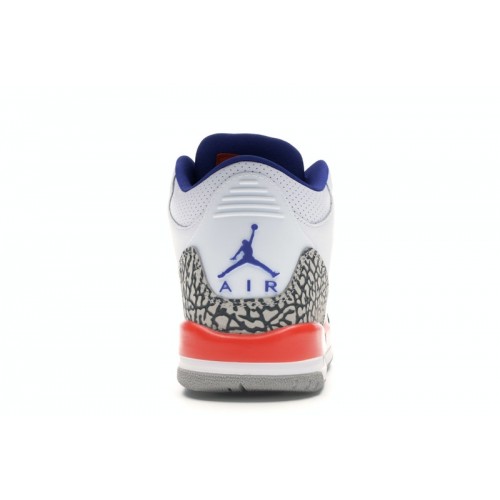 Кроссы Jordan 3 Retro Knicks (GS) - подростковая сетка размеров