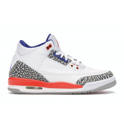 Кроссы Jordan 3 Retro Knicks (GS) - подростковая сетка размеров