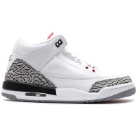 Подростковые кроссовки Jordan 3 Retro White Cement 88 Dunk Contest (2013) (GS)