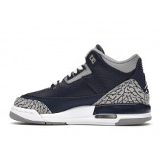 Подростковые Jordan 3 Retro Georgetown (2021) (GS)