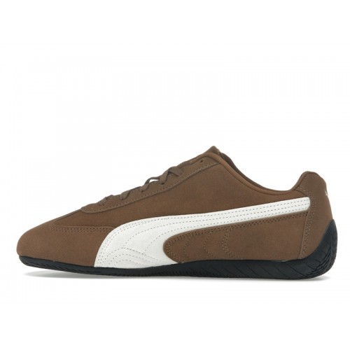 Кроссы Puma Speedcat OG Haute Coffee Frosted Ivory (Gold Tongue Logo) - мужская сетка размеров
