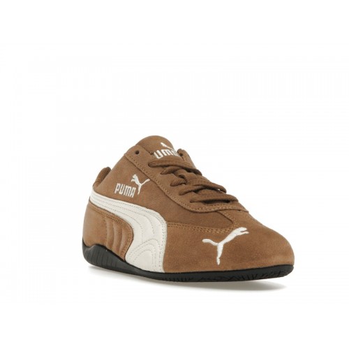 Кроссы Puma Speedcat Archive Haute Coffee Frosted Ivory (Frosted Ivory Tongue Logo) - мужская сетка размеров