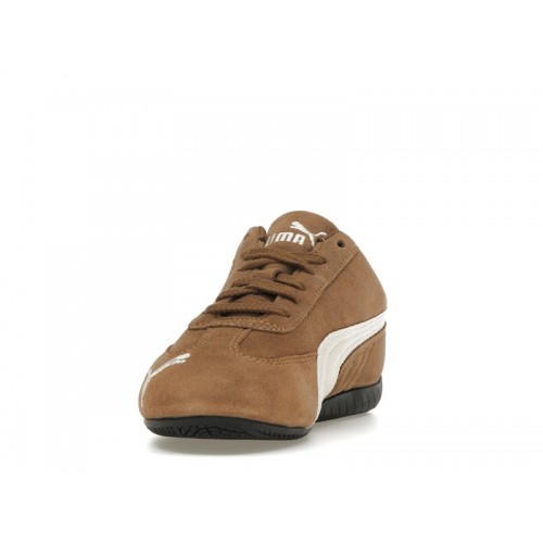 Кроссы Puma Speedcat Archive Haute Coffee Frosted Ivory (Frosted Ivory Tongue Logo) - мужская сетка размеров