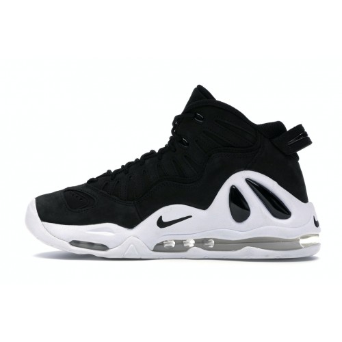 Кроссы Nike Air Max Uptempo 97 Black White - мужская сетка размеров