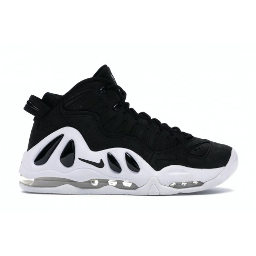 Кроссы Nike Air Max Uptempo 97 Black White - мужская сетка размеров