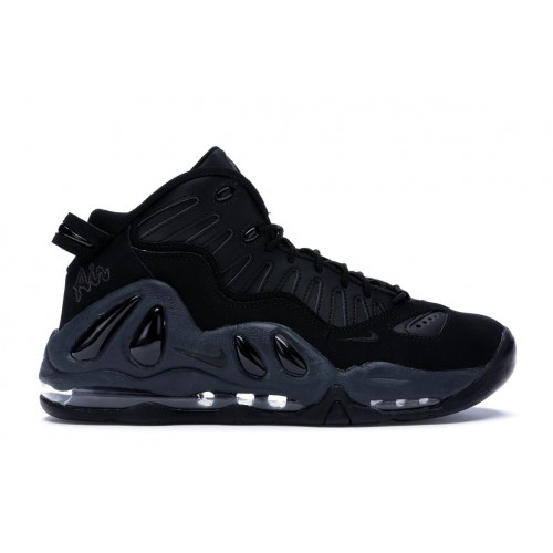 Кроссы Nike Air Max Uptempo 97 Black Anthracite - мужская сетка размеров