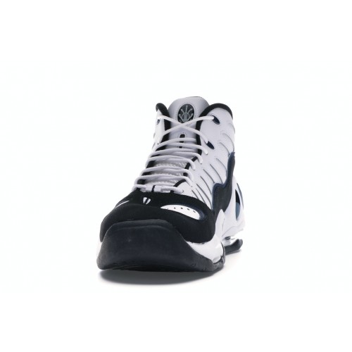 Кроссы Nike Air Max Uptempo 97 White Black College Navy (2018) - мужская сетка размеров