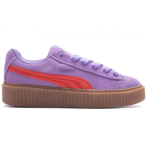 Кроссы Puma Creeper Phatty Rihanna Fenty Lavender Alert (W) - женская сетка размеров