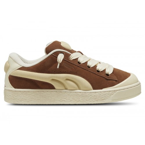 Puma Suede XL Crush Preserves Brown Mushroom - мужская сетка размеров