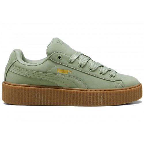 Кроссы Puma Creeper Fatty Rihanna Fenty Green Fog (W) - женская сетка размеров