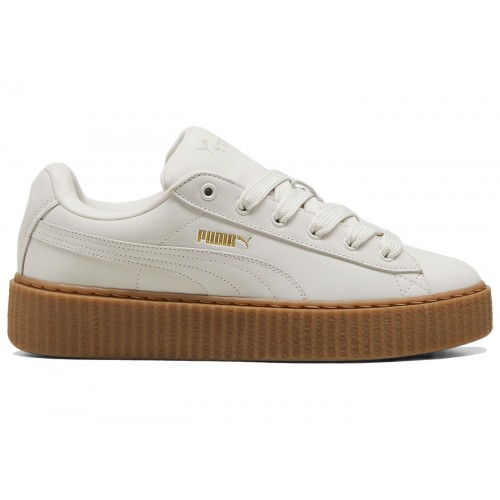 Кроссы Puma Creeper Fatty Rihanna Fenty Warm White (W) - женская сетка размеров