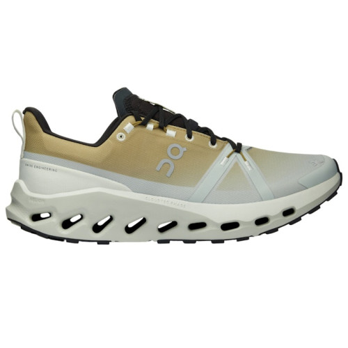 On Running Cloudsurfer Trail Waterproof Safari Mineral - мужская сетка размеров
