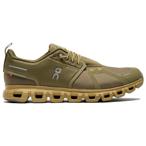 On Running Cloud 6 Waterproof Olive Safari - мужская сетка размеров