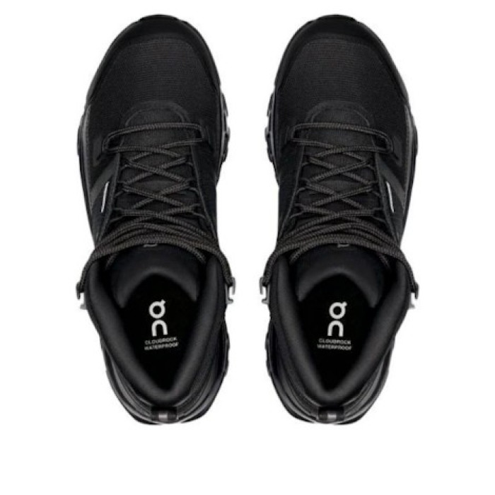 ON Cloudrock Waterproof Triple Black - мужская сетка размеров ON Cloudrock Waterproof Triple Black - мужская сетка размеров