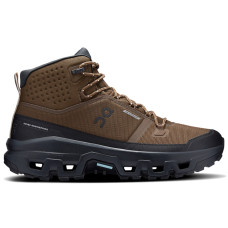 On Running Cloudrock Mid Waterproof Earth Black