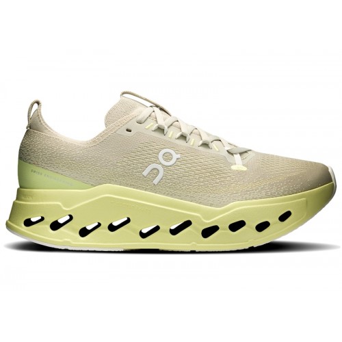 On Running Cloudsurfer Max Pelican Limelight - мужская сетка размеров