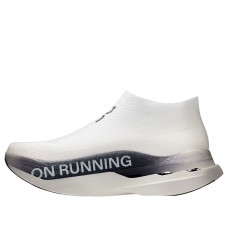 On Running Cloudboom Strike LS White Black