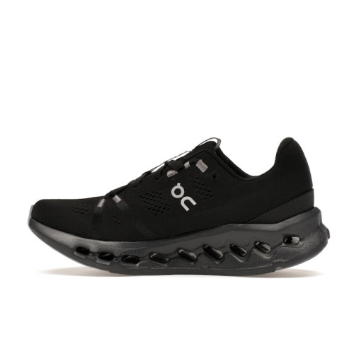 ON Wmns Cloudsurfer All Black - женская сетка размеров ON Wmns Cloudsurfer All Black - женская сетка размеров