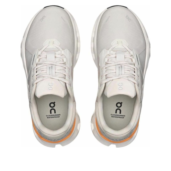 ON Wmns Cloudrunner 2 Waterproof Wolf Tangerine - женская сетка размеров ON Wmns Cloudrunner 2 Waterproof Wolf Tangerine - женская сетка размеров