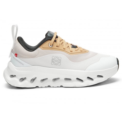 Кроссы On Running Cloudtilt 2 LOEWE Tan White (W) - женская сетка размеров
