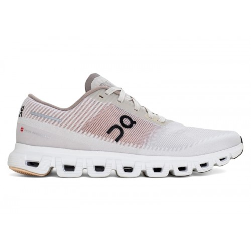 Кроссы On Running Cloud 6 Push Pearl Sandstone (W) - женская сетка размеров