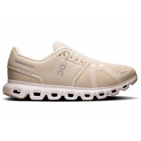 Женские кроссовки On Running Cloud 6 Pearl White (W)