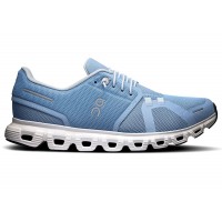 Женские кроссовки On Running Cloud 6 Chambray White (W)