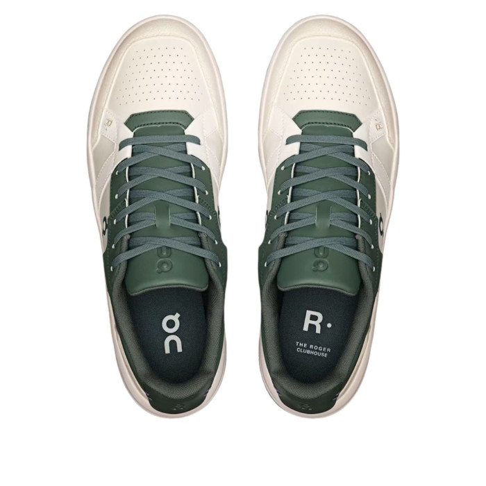 ON Wmns The Roger Clubhouse White Olive - женская сетка размеров ON Wmns The Roger Clubhouse White Olive - женская сетка размеров