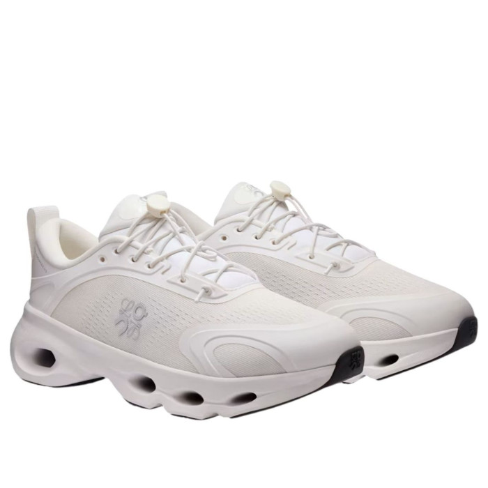 On Running Cloudsolo LOEWE White Light Grey (W) - женская сетка размеров On Running Cloudsolo LOEWE White Light Grey (W) - женская сетка размеров