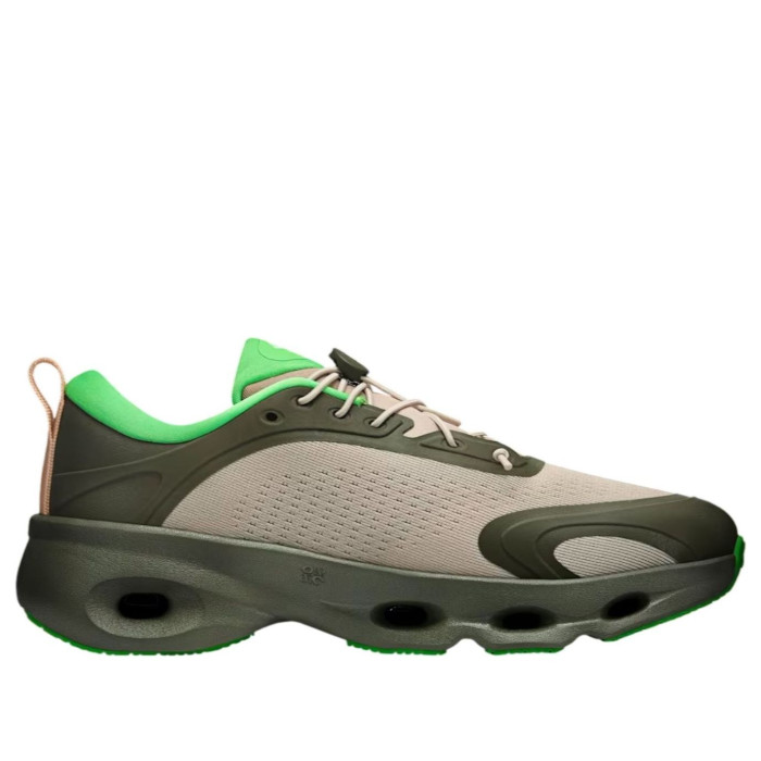 On Running Cloudsolo LOEWE Khaki Green Sand (W) - женская сетка размеров On Running Cloudsolo LOEWE Khaki Green Sand (W) - женская сетка размеров