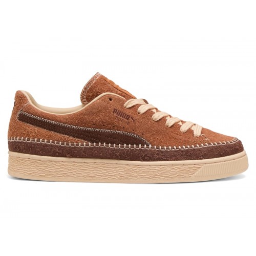 Кроссы Puma Suede Moccasin Brandy Chocotart - мужская сетка размеров