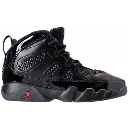 Кроссы Jordan 9 Retro Bred Patent (PS) - детская сетка размеров