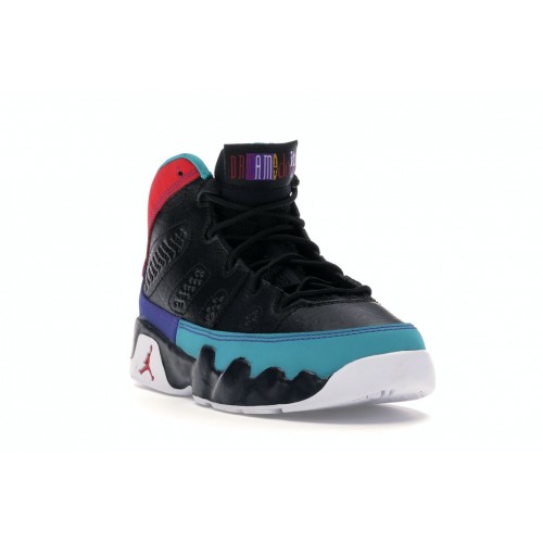 Кроссы Jordan 9 Retro Dream It Do It (PS) - детская сетка размеров