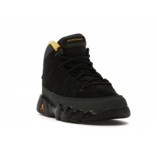 Детские кроссовки Jordan 9 Retro Dark Charcoal University Gold (PS)