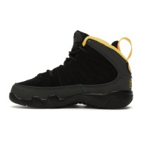 Детские кроссовки Jordan 9 Retro Dark Charcoal University Gold (PS)