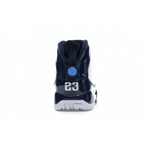 Кроссы Jordan 9 Retro Pearl Blue (PS) - детская сетка размеров