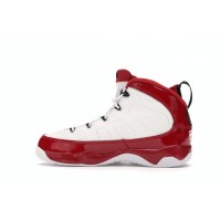 Детские кроссовки Jordan 9 Retro White Gym Red (PS)