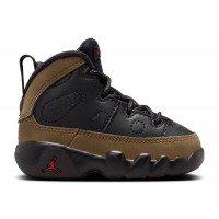 Кроссовки для малыша Jordan 9 Retro Olive (2024) (TD)